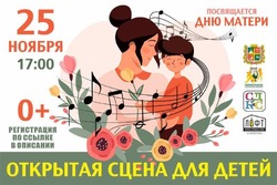 Открытая сцена ко Дню матери пройдёт в молодёжном пространстве Ставрополя 25 ноября