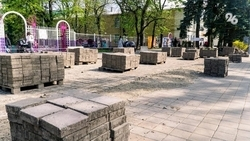 Работы по благоустройству проспекта Октябрьской Революции в Ставрополе завершат до 16 сентября