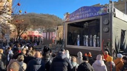 «Новогодний телевизор» запустили в Кисловодске 
