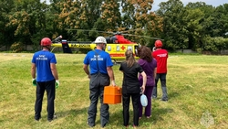 Шестерых туристов доставили вертолётами из зоны обвала в Нальчик