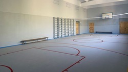 В школе Изобильненского округа капитально отремонтировали спортивный зал  