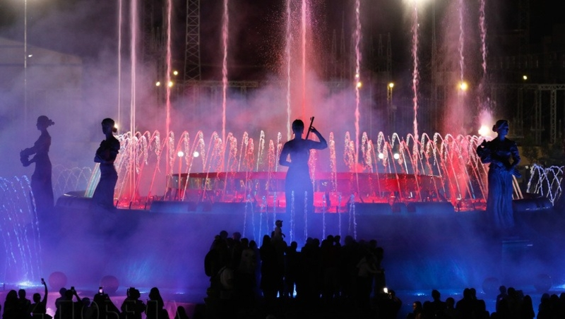 Фонтан «Россия» в Ставрополе сменил плейлист 