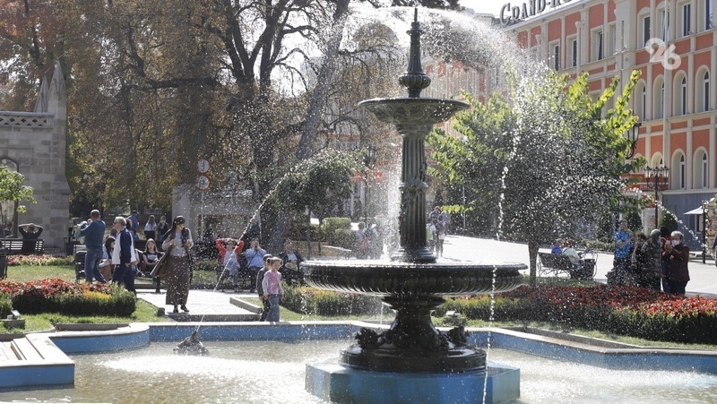 К консервации фонтанов приступили в Кисловодске