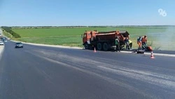 «Гарантия — пять лет»: дорожники ремонтируют участок региональной трассы на Ставрополье