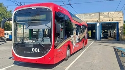 Новый троллейбус с автономным ходом приехал на тестирование в Ставрополь