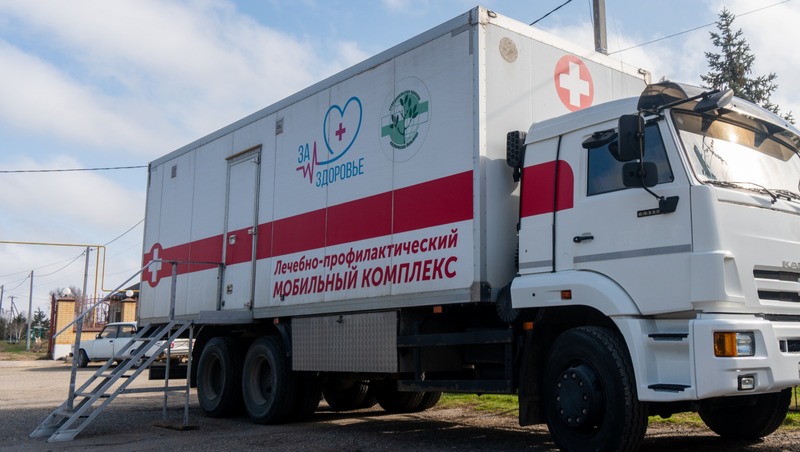 Мобильные бригады медиков будут посещать село Александровское четыре раза в неделю