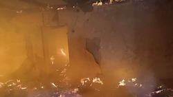 Жительница Ставрополья едва не сгорела в ночном пожаре