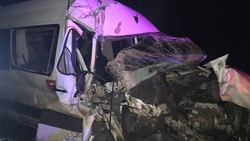 Маршрутка Ставрополь — Моздок с пассажирами догнала КамАЗ и разбилась