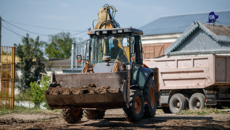  Детский лагерь благоустраивают в станице Кировского округа