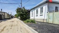 В Минеральных Водах завершают ремонт переулка Лётного