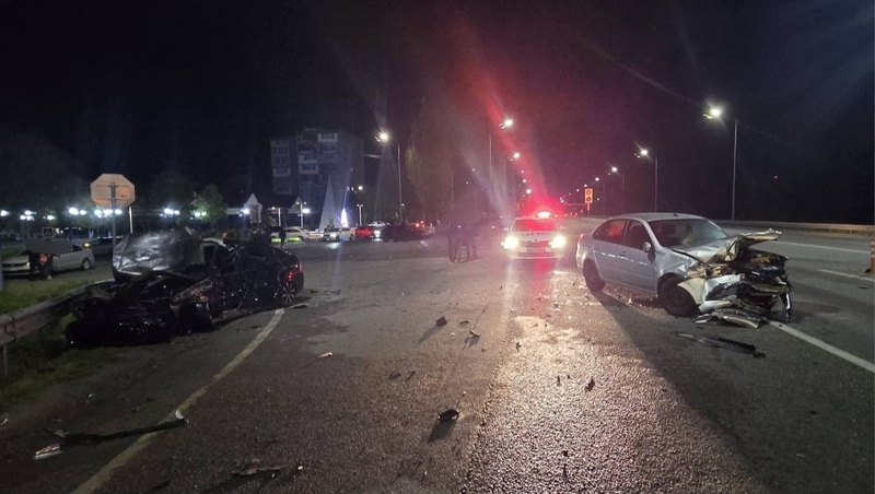 Водитель погиб в загоревшемся автомобиле в Минераловодском округе 